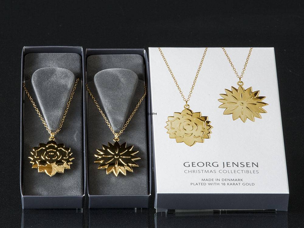 Eisnelke und Eisrosette - Georg Jensen Ornamente, Set 2020