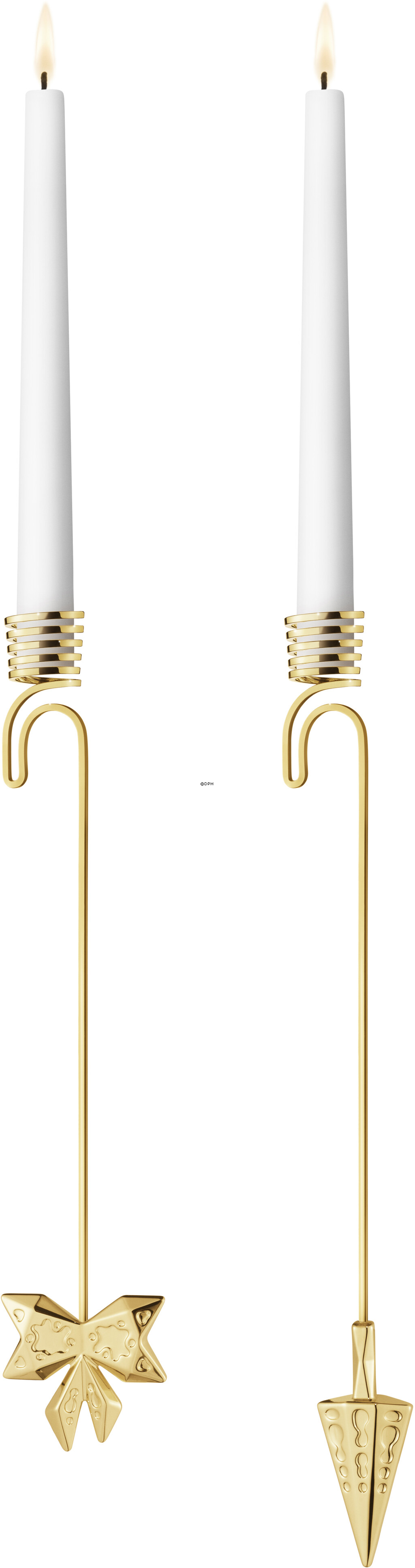 Kegel und Schleife - Georg Jensen Kerzenhalterset set 2022