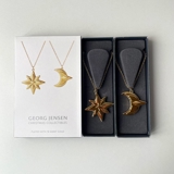Stern und Mond - Georg Jensen Weihnachtsornamente, Set 2024
