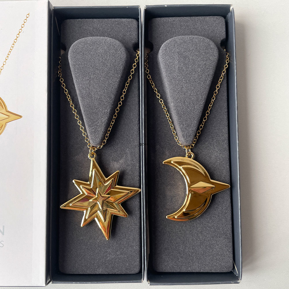 Stern und Mond - Georg Jensen Weihnachtsornamente, Set 2024