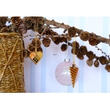 Herz und Kornett - Georg Jensen Weihnachtsornamente, Set 2025