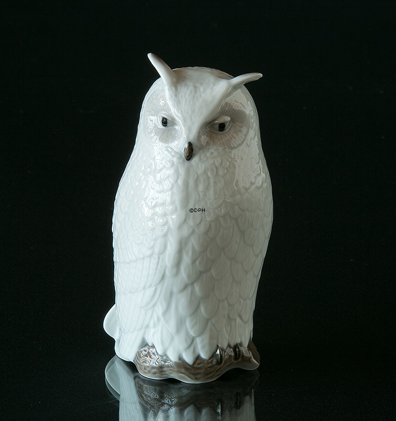 Eule, Royal Copenhagen Vogelfigur Nr. 155