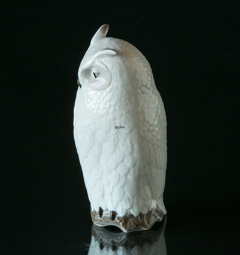 Eule, Royal Copenhagen Vogelfigur Nr. 155