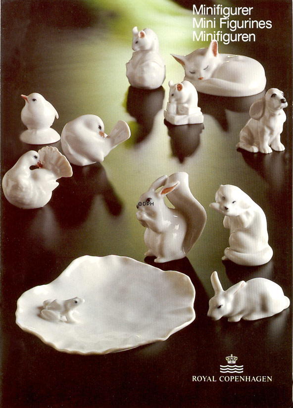 Weiße Pferdefigur, Royal Copenhagen Nr. 174