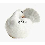 Weiße Taubenfigur, Royal Copenhagen Nr. 175