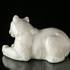 Weißer Eisbär, der sich entspannen, Royal Copenhagen Figur Nr. 21520 | Nr. 1003238 | Alt. R21520 | DPH Trading