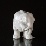Weißer Elefant Figur, Royal Copenhagen Nr. 241