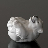 Weißer Eisbärenjunge Figur, Royal Copenhagen Nr. 22745 oder 245