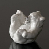 Weißer Eisbärenjunge Figur, Royal Copenhagen Nr. 22747 oder 247
