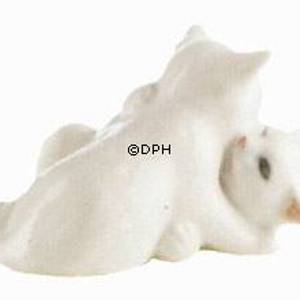 Zwei weiße Kätzchen, Royal Copenhagen Figur | Nr. 1003303 | Alt. 1003303 | DPH Trading