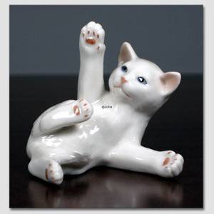 Katze, Dizzy, Royal Copenhagen Figur | Nr. 1003682 | Alt. 1003682 | DPH Trading