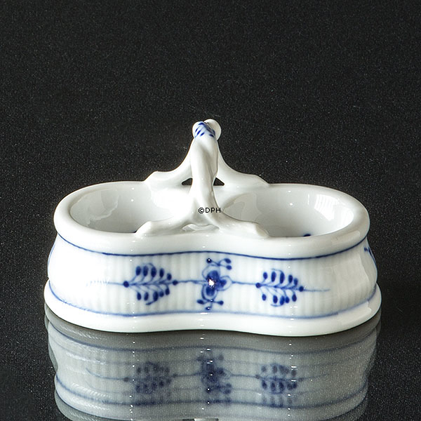 Musselmalet Gerippt Salz / Pfeffer, Royal Copenhagen