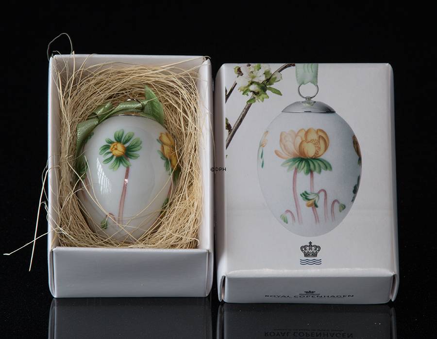 Osterei mit Winterling, Royal Copenhagen Osterei 2016