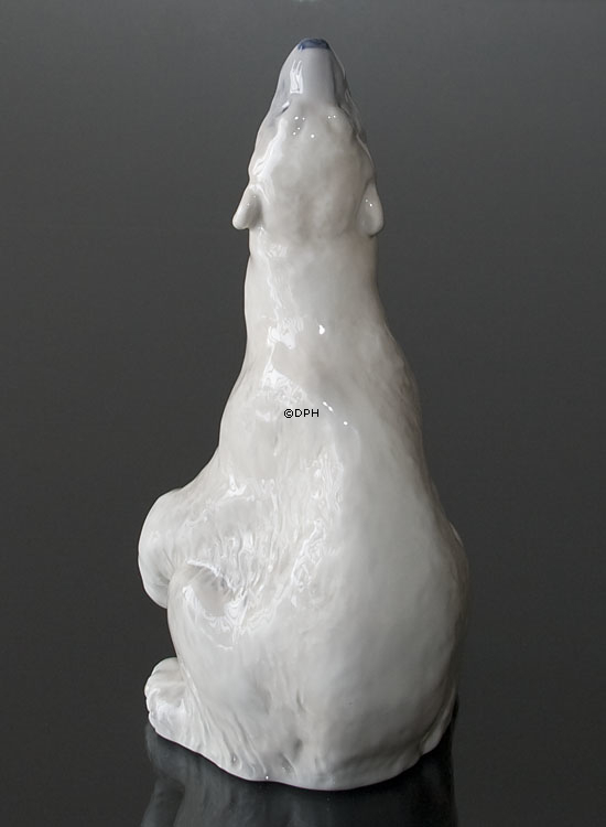 Eisbär brüllt, Royal Copenhagen Figur Nr. 502 oder 060