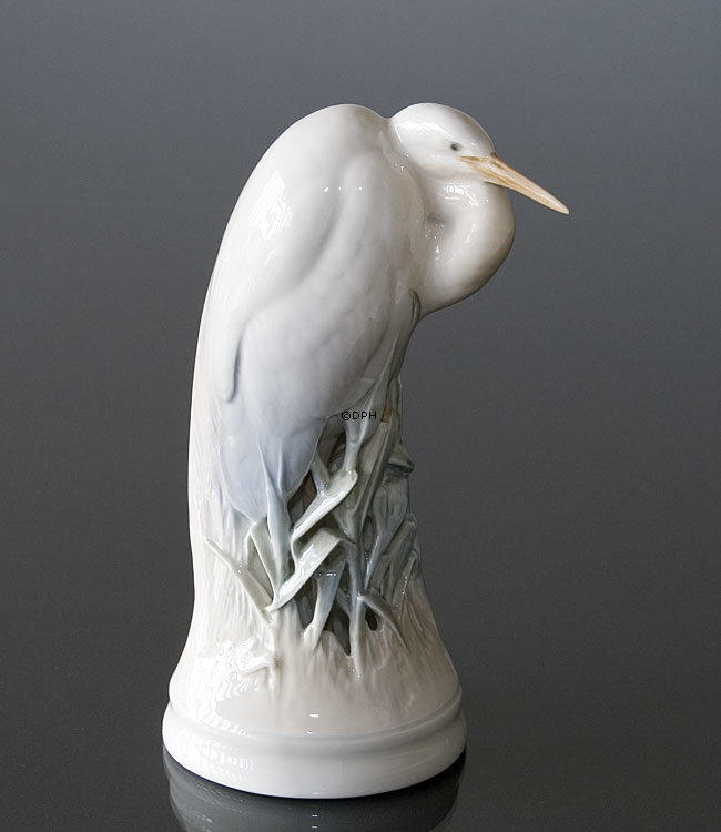 Heron, Royal Copenhagen Figur Nr. 532 oder 068
