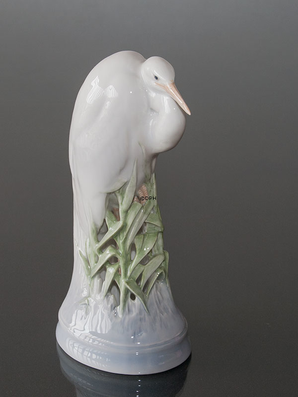 Heron, Royal Copenhagen Figur Nr. 532 oder 068