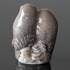 Paar Eulen, Royal Copenhagen Vogelfigur Nr. 834 | Nr. 1020077 | Alt. R834 | DPH Trading