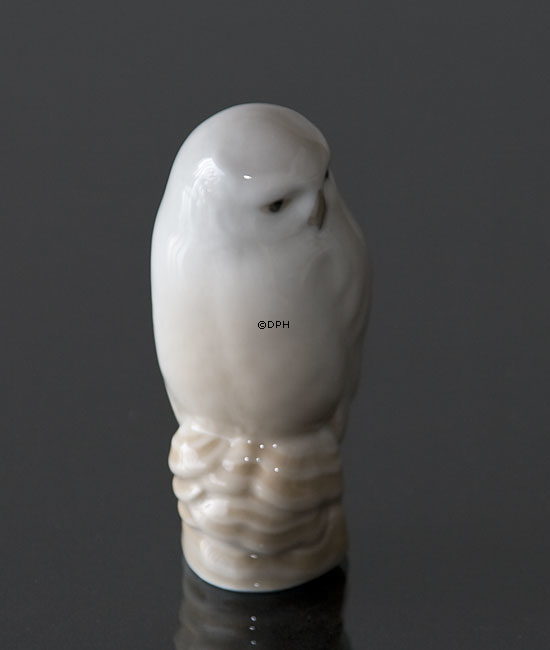 Eule, Royal Copenhagen Vogelfigur Nr. 1741 oder 113