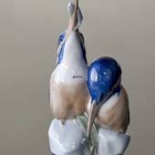 Paar Eisvögel, Royal Copenhagen Vogelfigur Nr. 1769 