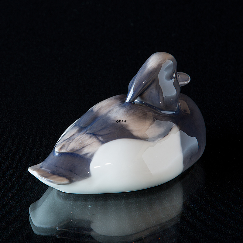 Reiherente, Royal Copenhagen Figur Nr. 1924 oder 118