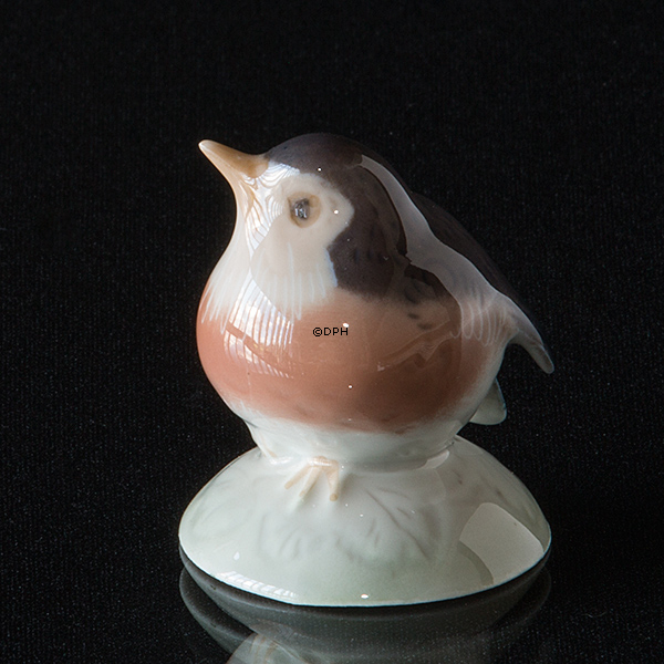 Rotkehlchen, Royal Copenhagen Vogelfigur Nr. 2238 oder 125