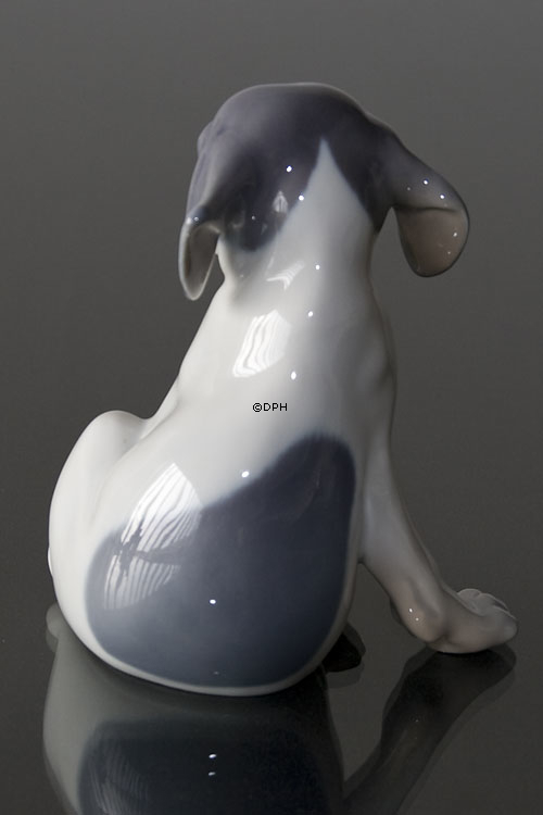 Pointer Welpe, Royal Copenhagen Hund Figur Nr. 106