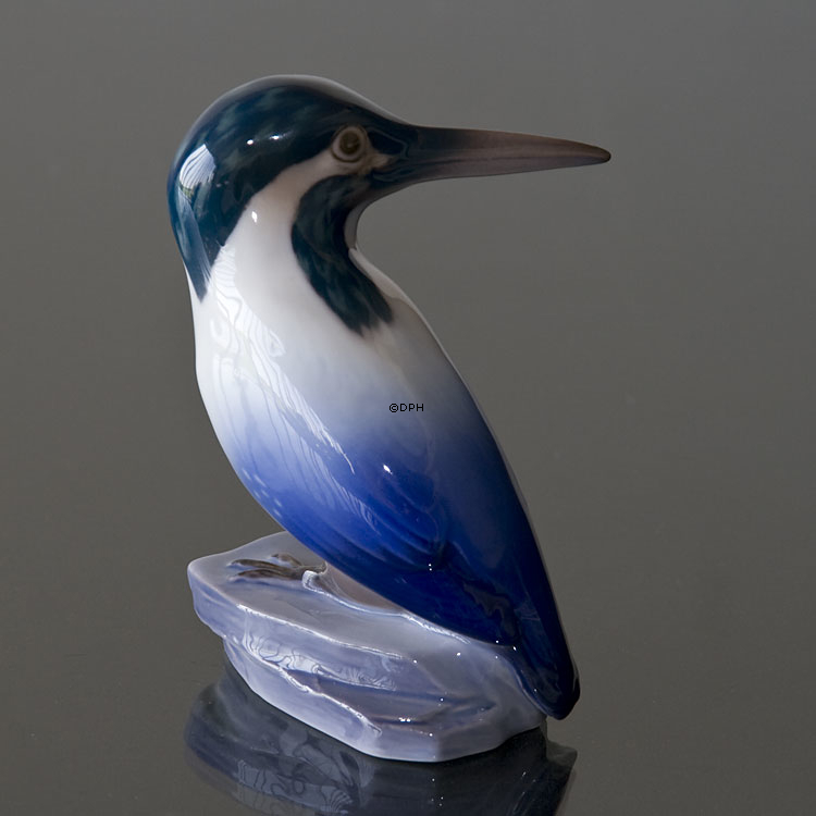 Eisvogel, Royal Copenhagen Vogelfigur Nr. 407 oder 1619