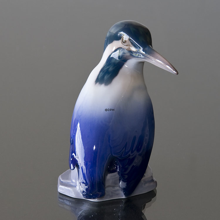 Eisvogel, Royal Copenhagen Vogelfigur Nr. 407 oder 1619