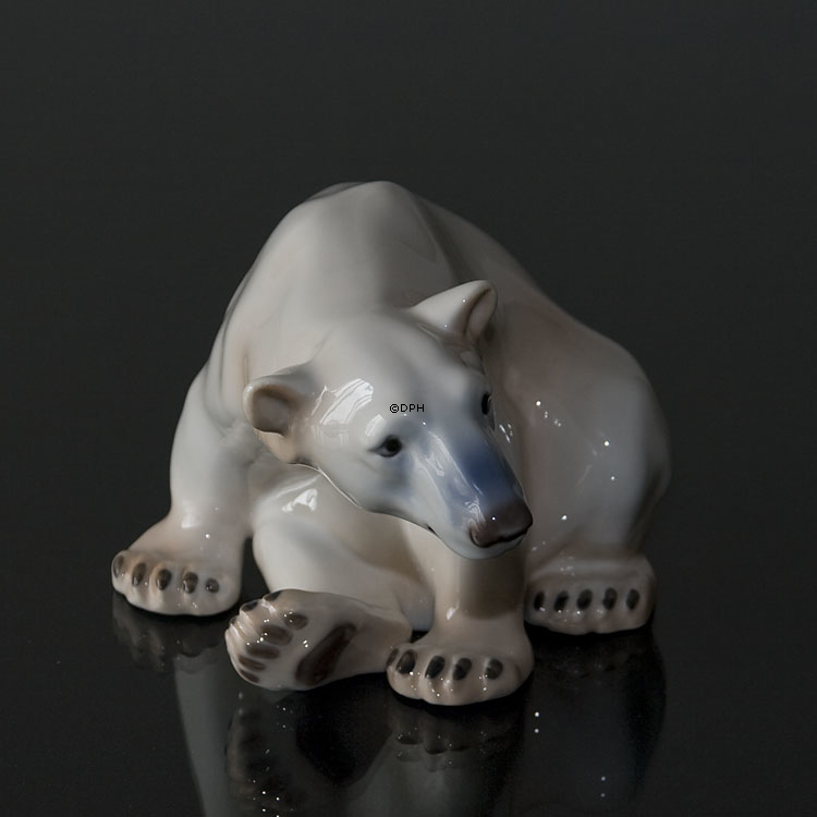 Eisbär, Bing & Gröndahl Figur Nr. 1629 oder 409