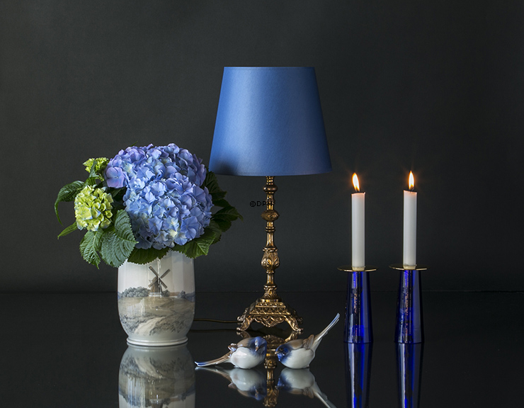 Meise  Optimist mit Schwanz oben, Bing & Gröndahl Vogelfigur Nr. 1633 oder 410