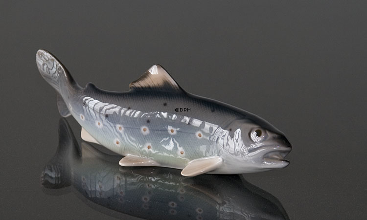 Forelle, Bing & Gröndahl Fischfigur Nr. 2169 oder 449