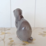 Graue Katze, Bing & Gröndahl Katze Figur Nr. 2454 oder 500