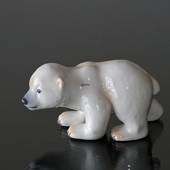 Eisbärenjunge stehend, Bing & Gröndahl Figur Nr.2535