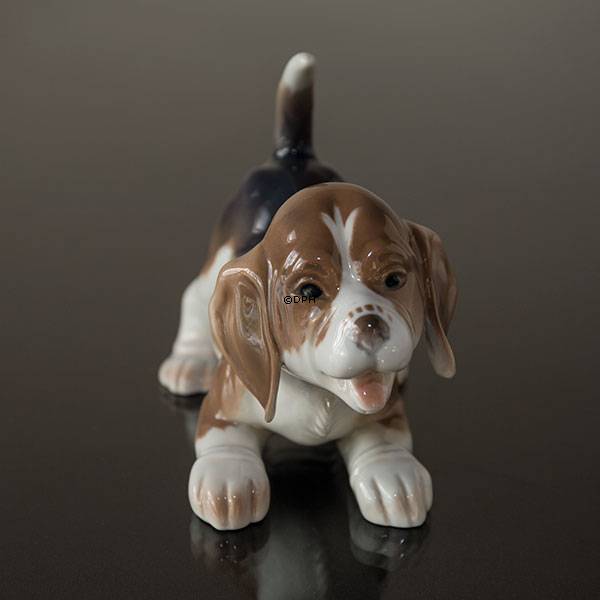 Beagle, Bing & Gröndahl Hundefigur Nr. 2564 oder 564