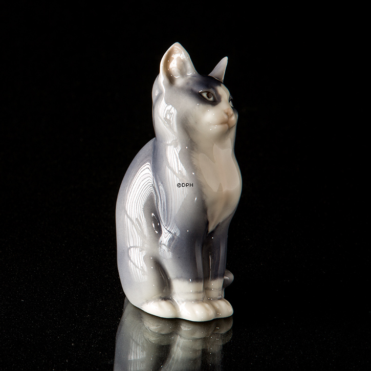 Duchess, Katze, Royal Copenhagen Figur Nr. 680