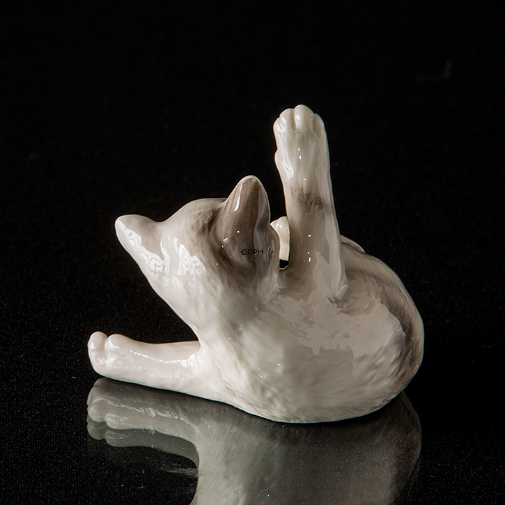 Katze, Royal Copenhagen Figur Nr. 682