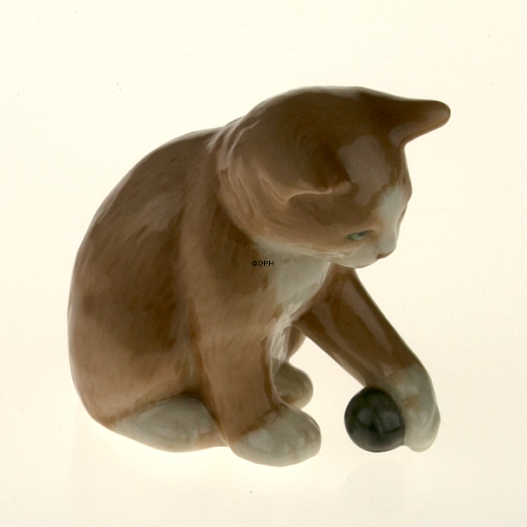 Joker, Katze, Royal Copenhagen Figur Nr. 688