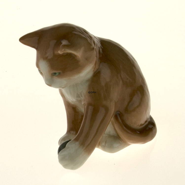 Joker, Katze, Royal Copenhagen Figur Nr. 688