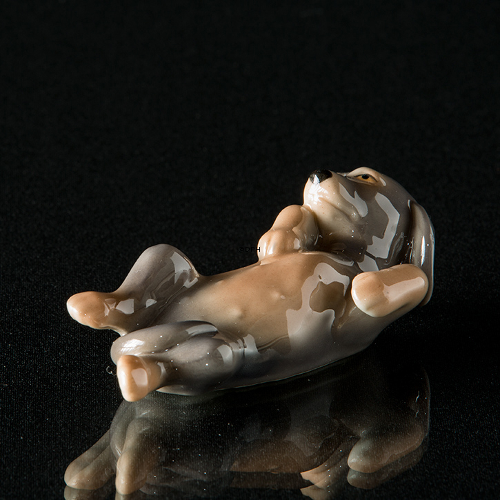 Dackel, Royal Copenhagen Hundefigur Nr. 753