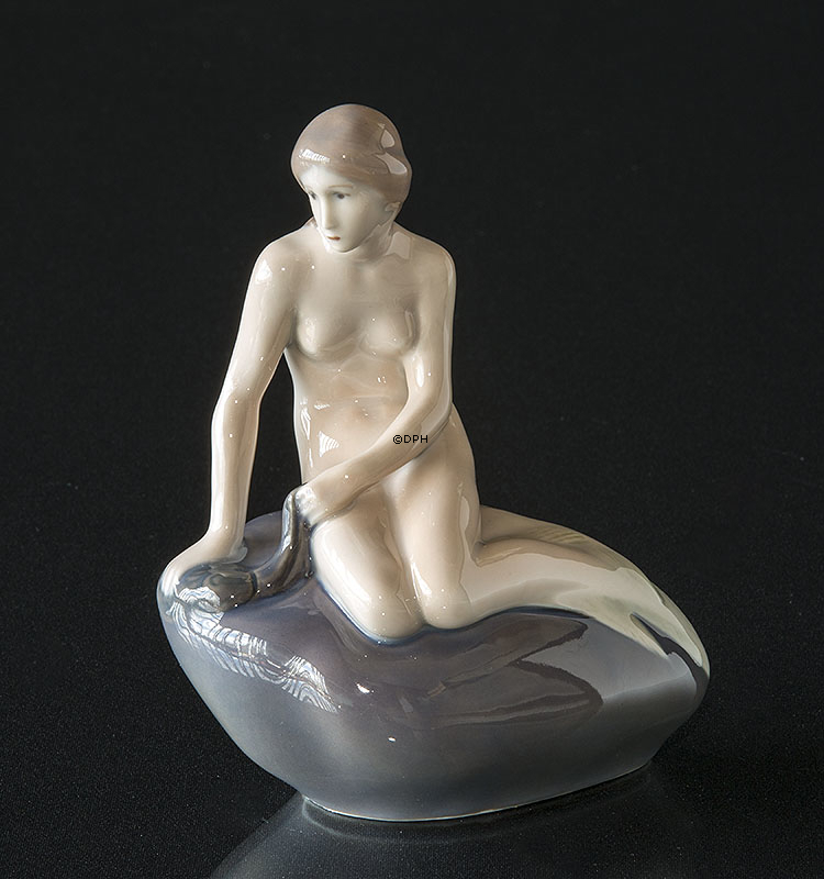 Die kleine Meerjungfrau, Royal Copenhagen Figur Nr. 5689 oder 159