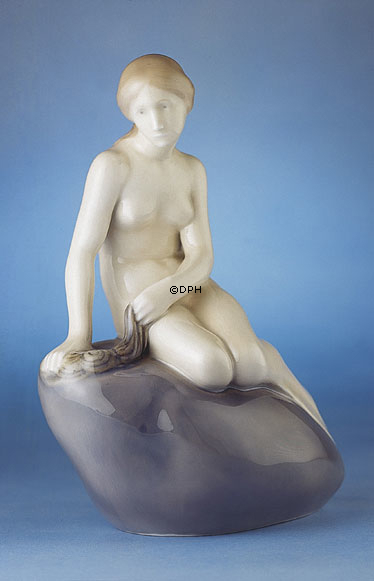 Die kleine Meerjungfrau, Royal Copenhagen Figur Nr. 5689 oder 159