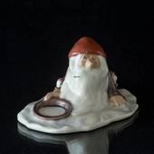Wichtel mit Porridge, Wiberg, Royal Copenhagen Weihnachtsfigur 