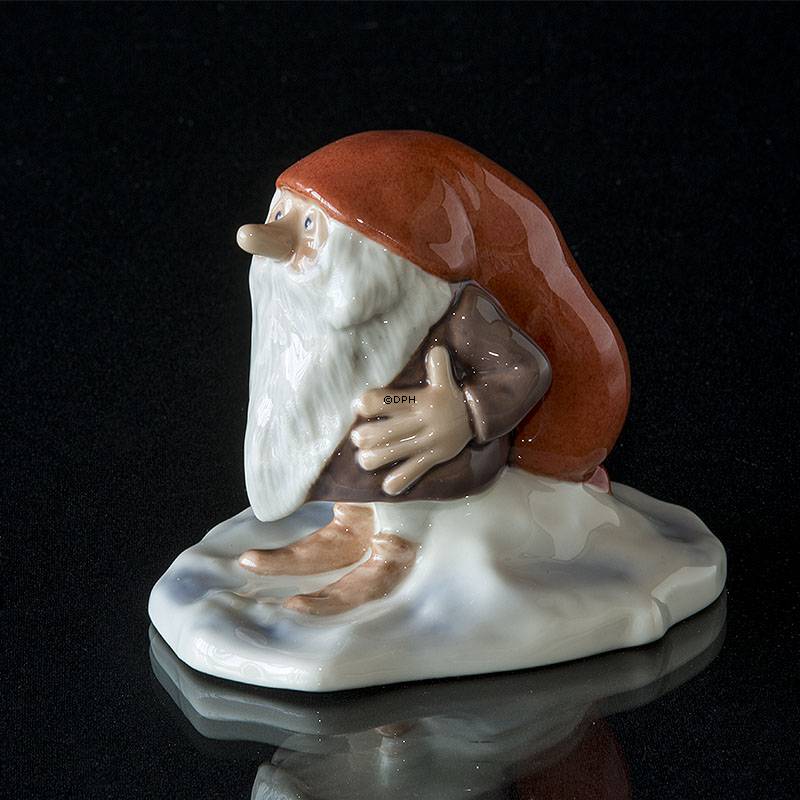 Wichtel mit Schlüssel, Wiberg, Royal Copenhagen Weihnachtsfigur Nr. 371