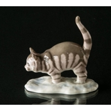 Katze, Wiberg, Royal Copenhagen Weihnachtsfigur Nr. 372