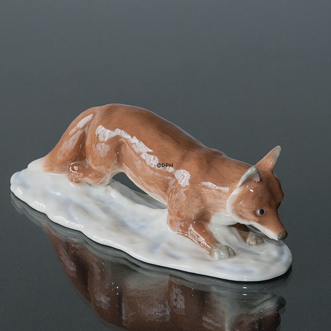 Fuchs, Wiberg, Royal Copenhagen Weihnachtsfigur Nr. 373