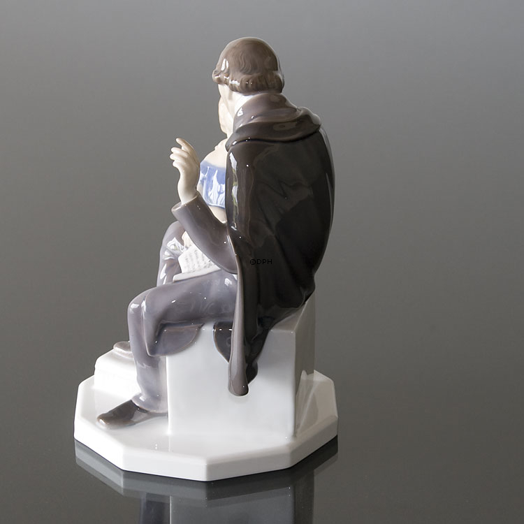 HC Andersen erzählt seine Geschichte einem Mädchen, Bing & Gröndahl Figur Nr. 2037 oder 445