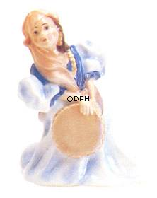 Royal Copenhagen Figur Mädchen verkleidet Nr. 548