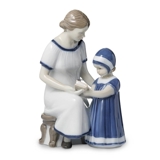 Elsa mit ihrer Mutter, Royal Copenhagen Figur Nr. 668