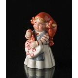 Wichtel mit Herz, Royal Copenhagen Weihnachtsfigur Nr. 761