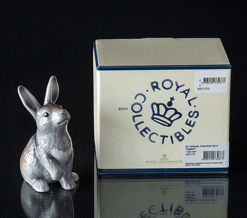 Royal Copenhagen Jahresfigur 2019, Kaninchen